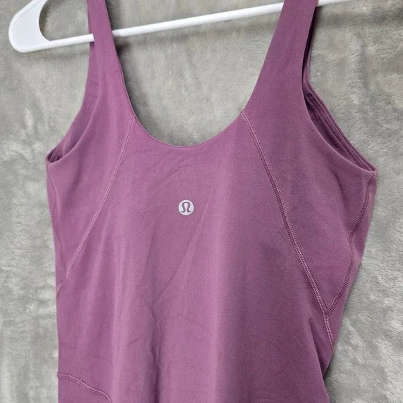 lululemon athletica Mauve/Purple One-Piece Jumpsuit Romper - Picture 5 of 7